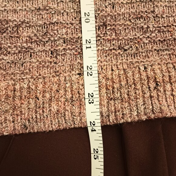 J. Jill Pure Jill Size L Pink and Brown Sweater (EUC) - Picture 4 of 9